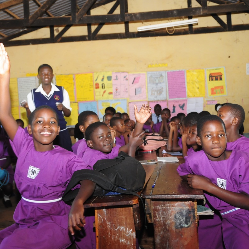 School children in Uganda. Credit: UTSEP/MoES Uganda/GPE