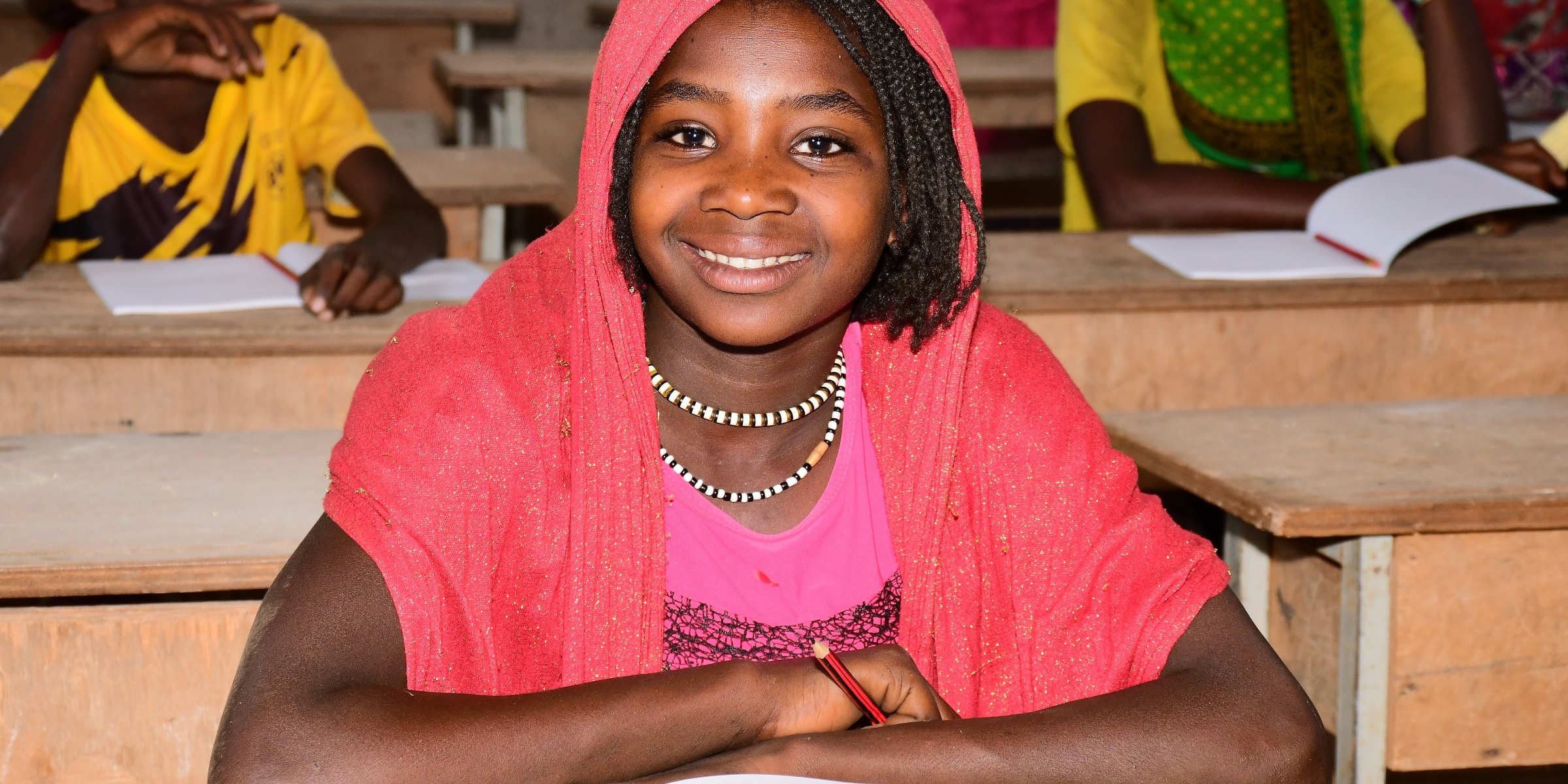 A radiant smile of a 10-year-old girl. Rekia is smart and resilient with high hopes for a better future in her new school. Credit: UNICEF Eritrea/Guiussepi