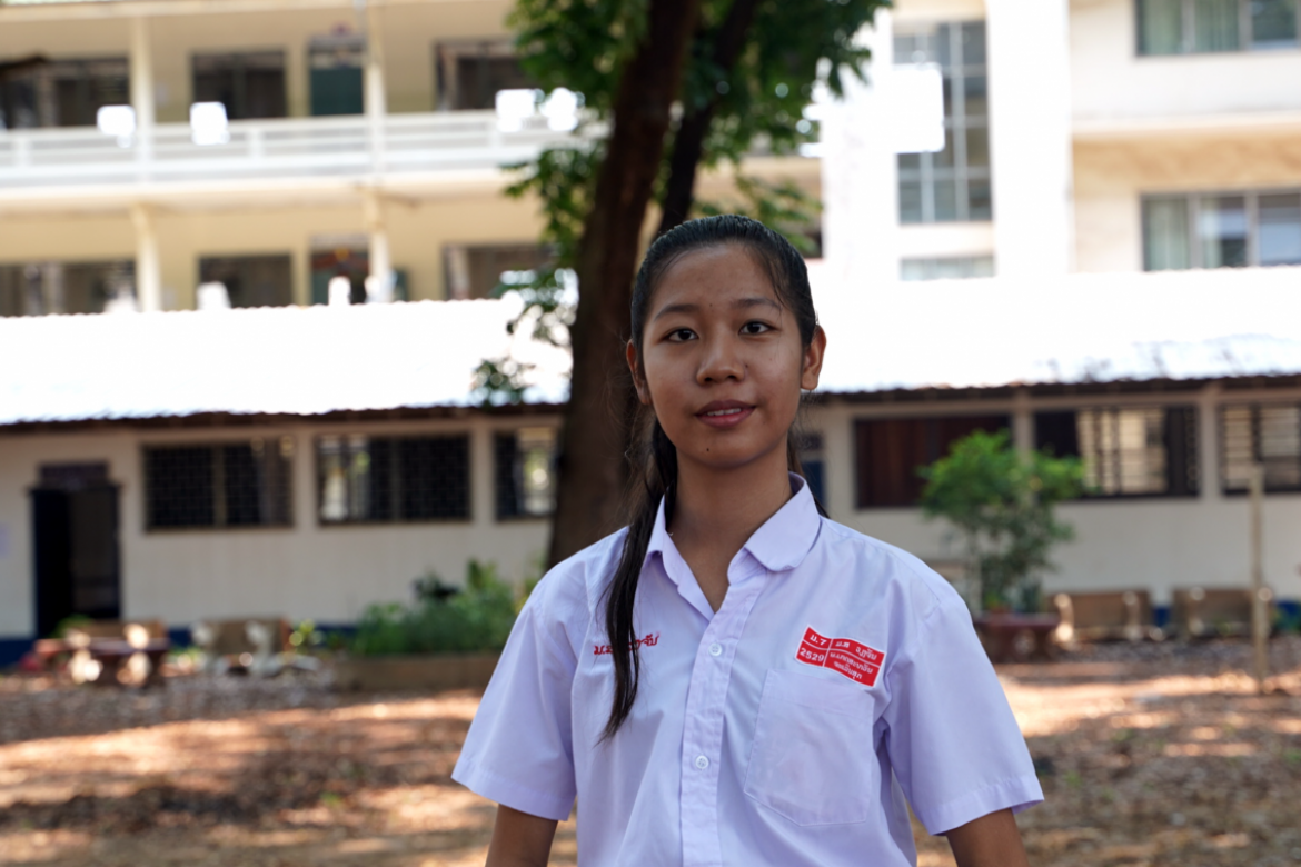 Ketsavan Chalensouk, 18, was able to finish grade 12 after schools reopened in Lao PDR.  Credit: UNICEF Laos/2020/AKarki