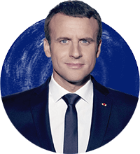 Emmanuel Macron - President of the Republic of France