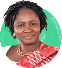 Prof. Naana Jane Opoku-Agyemang - Chairperson for the Forum for African Women Educationalists (FAWE) and former Minister of Education for Ghana